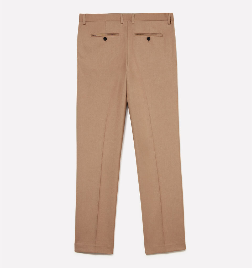 Maßgeschneiderte Hose in Kamelbraun - slim hosen für herren - Camel | Sisley image number 6